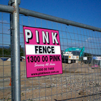 Pink Fence - Commercial Fencing Hire - Temporary Fencing Hire & Rental